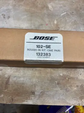 132392 Bose 102-fb Rough-in Kit One Pair New In Box