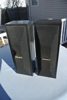 402-w Bose Pickup Mass. -bose Panaray Professional Loudspeaker Speakers System Pair