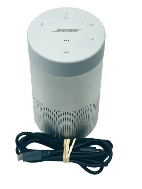 419357 Bose Soundlink Revolve Wireless Portable Bluetooth Speaker Silver Tested