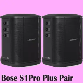 S1prop-pr Bose S1 Pro Multi-position Pa System With Battery - Pair