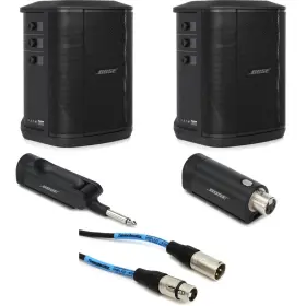 S1propwtcabbn Bose S1 Pro Multi-position Pa System Pair With Wireless Mic And Instrument