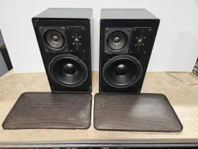 Ic1003 Braun Vintage Ic 1003/8 Bookshelf Speakers Made In Germany Sound Great