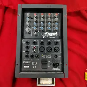 S400d Carvin Sound Mate Amplifier Mixer Section Not Working For Parts Of Repair