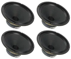 Celestion 613826561527 4 Vintage 30 8 Ohm 60 Watt 12 Inch Guitar Speakers With Ceramic Magnets