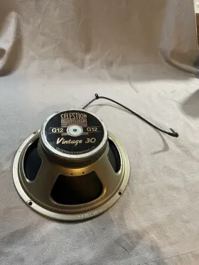 T3904axd Celestion Vintage 30 12-inch 60-watt Replacement Guitar Amp Speaker - 8 Ohm Mint