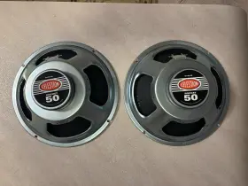 T5610 Celestion 2 New 12 Inch Rocket 50 Speakers