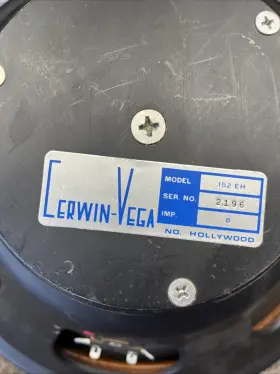 152eh Cerwin-vega Dj-pa 15 Inch Subwoofer