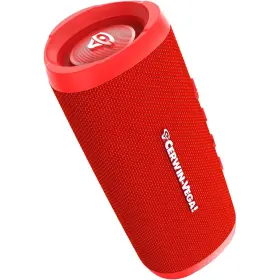 Cerwin-vega 847169064906 Mini Portable Bluetooth Speaker Vmred Powerful Bass Red