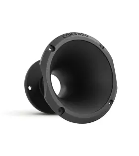 Crx-1450-t2-bk Comando Audio Horn 2 Inch Bolt-on Matte Black Finish