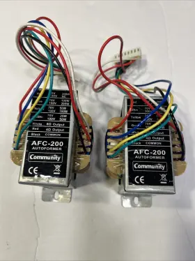 Afc-200 Community Pro Loudspeakers Afc 200- 200watt 70v/100v Line Autoformer Afc-200 Community Pro Loudspeakers Afc 200- 200watt 70v/100v Line Autoformer