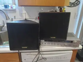 R.25pa Community 2 Professional Loudspeakers - Speakers With Mounting And Cables