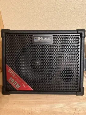Bp80 Coolmusic Acoustic Guitar Amplifier 100 Watt Portable Bluetooth Amp For