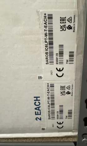Ic6lpt-w-t Crestron 6508135 Saros 6.5 Inch 2-way In-ceiling Speaker Pair