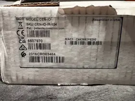 Ft2-700-elec-b Crestron Nib Cen-io-ir-104