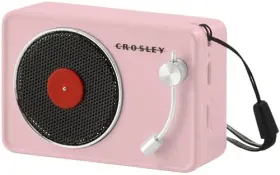 Cr3029a-pi Crosley Portable Mini Turntable Bluetooth Speaker Pink