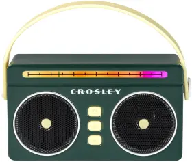 Cr3050a-ju Crosley Mini Boombox Retro Portable Bluetooth Speaker Juniper