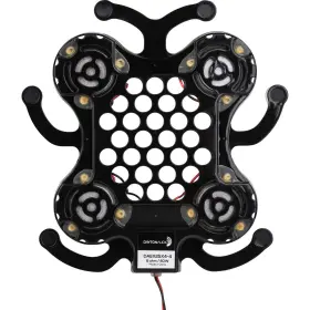 Daex25x4-4 Dayton Audio B01jn1mz7w Bullfrog Vented Disc Spider 25mm X 4 Exciter With 320mm
