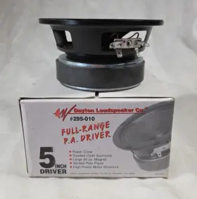 295-010 Dayton Audio Pa130-8 Full Range 5 Inch Speaker #295-010