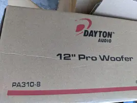 Pa310-8 Dayton Audio 12 Inch Pro Woofer