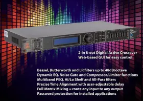 8-out Db-mark Xca28 2-in Active Crossover