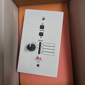 Dbxzc8v Dbx Zc-8 Volume/source Wall Mount Zone Controller