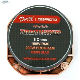 Deejay Led 816794027433 Tbhtwred Deejayled Bullet Tweeter Red