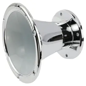 Tbh2inhornwhsilv Deejay Led Deejayled 2 Inch Bolt On Horn White Silver
