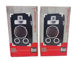 Djl83e Dual Portable Dj Speakers 280 Watts 8 Inch Woofer - New Open Box