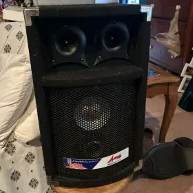 Ad-3106 Dynamics 2003 Pa System Subwoofer And Speakers 140watts