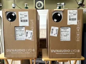 961932 Dynaudio Lyd 8 Inch Powered Studio Monitor Pair - Black