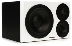 963178 Dynaudio Lyd 48 3-way Powered Studio Monitor Right Side - White