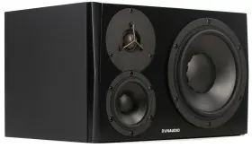 969431 Dynaudio Lyd 48 3-way Powered Studio Monitor Left Side - Black