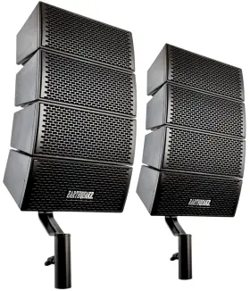 Earthquake 689759002208 Sound Dj-array Gen2 4x4 Inch Line Array Loudspeaker System Set Of 2 Black
