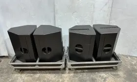 Jf260zc Eaw 2-way Loudspeaker With Case #6875 -74 One Trueheartsound