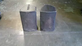 Jfx260 Eaw Lot Of 2 2-way Full Range Loudspeaker With Case L1009 Jfx260 Eaw Lot Of 2 2-way Full Range Loudspeaker With Case L1009