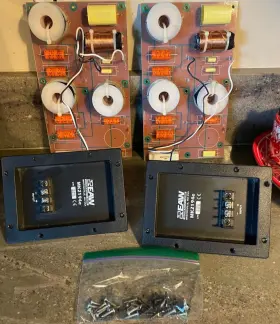 2-way-speaker Eaw Mk2194e Crossovers-pair-for Woofer/compression Driver 2 Two 2-way-speaker Eaw Mk2194e Crossovers-pair-for Woofer/compression Driver 2 Two