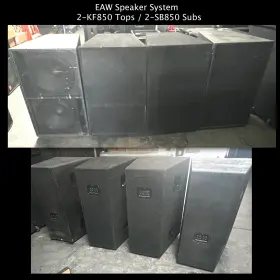 Kf850 Eaw Sb850 Clone Speaker System / Tops And Subs