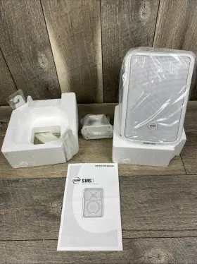 Sms3w Eaw Sms3 Compact 2-way Passive Loudspeaker With Wall Mount Brand New