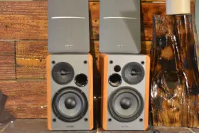 1280t Edifier Efifier Monitor Powered Speaker Pair Tested Working