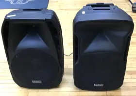 M2000mkii Edison Professional Ma3 Pair Of 15 Inch High Power Pa Speakers Local Pick Up Only