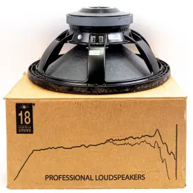 Eighteen Sound 18lw2400 18 Inch Low-frequency Subwoofer Driver 8 Ohm With Box
