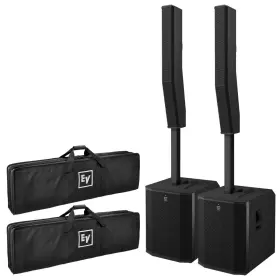 Electro-voice 789049907128 Evolve 90 Portable Column Array Loudspeaker Systems Black Pair