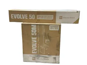 Electro-voice 800549993555 Ev Evolve 50m Powered Column Speaker Array With 12 Inch Sub Subwoofer