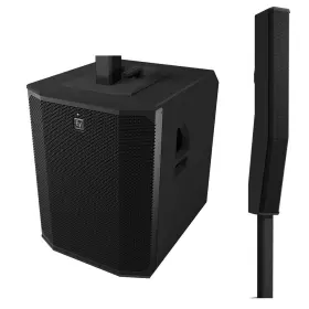 Electro-voice 810160685616 Evolve 90 Powered 18 Inch Subwoofer And Pa Column Array Kit Black
