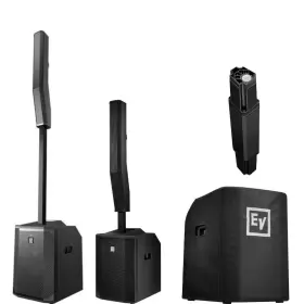 1000w Electro-voice 810160687382 Evolve 50 Portable Bluetooth Pa System With Cover And Pole
