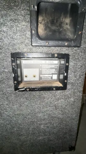 E-36a Electro-voice Speaker Cabinet Dual Input