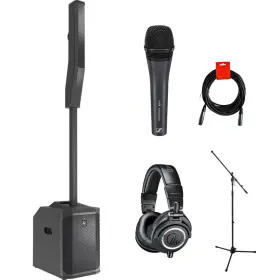 Ele50tbbmkk1 Electro-voice Evolve 50m Portable 1000w Subwoofer And Column Speaker Kit