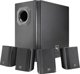 Evid-s44 Electro-voice New Surface Speaker System Wall-mount Bgm Kit