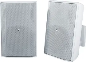 Evid-s8.2tw Electro-voice Evid-s8.2t 8 Inch 2-way 70v Commercial Surface Mount Loudspeakers Pair