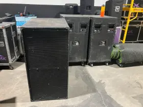 Mtl-1x Electro-voice Pair Of Subwoofers Ev Dual 18 Inch